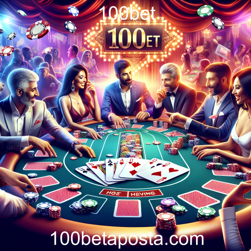 Descubra o Mundo dos Jogos de Cartas na 100bet